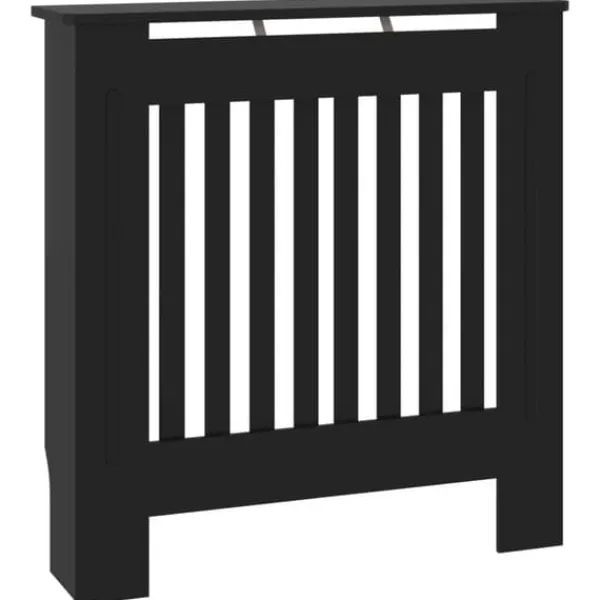 Radiatorer – tilbehør - Living radiatorskjuler 78 cm MDF sort Online