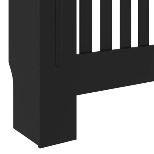 Radiatorer – tilbehør - Living radiatorskjuler 78 cm MDF sort Online