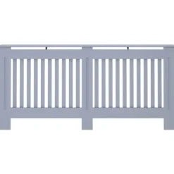 Radiatorer – tilbehør - Living radiatorskjuler 172x19x81,5 cm MDF antracitgrå Outlet