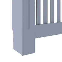 Radiatorer – tilbehør - Living radiatorskjuler 172x19x81,5 cm MDF antracitgrå Outlet