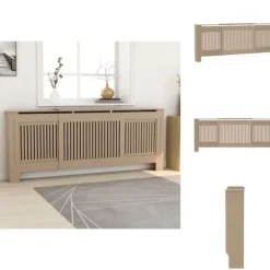 Radiatorer>Radiatorer – tilbehør - Living radiatorskjuler 205 cm MDF