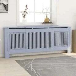 Radiatorer – tilbehør - Living radiatorskjuler 205 cm MDF grå Hot