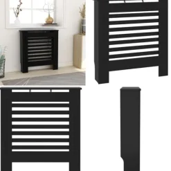 Radiatorskjuler 78 cm MDF sort - Radiatorskjuler - Radiatorskjulere - Home & Living Discount