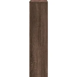 Radiatorskjuler i konstrueret træ - Moderne design | Farve: Brun egetræsfarvet | Størrelse: 175x20x82 cm Sale
