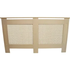 Radiatorskjuler MDF Ufarvet 151,5 cm Outlet
