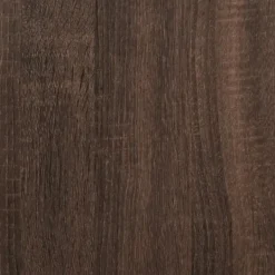 Radiatorskjuler med hylde - Moderne lameldesign | Farve: Brun egetræsfarvet | Størrelse: 175x20x82 cm Online