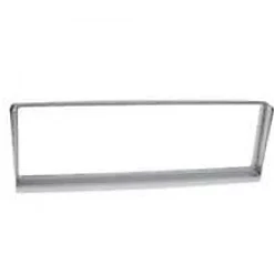 Udstikkere>RADIO STEREO FACIA SURROUND TRIM PANEL FP-09-04 SILVER FITS ALFA ROMEO 156