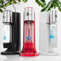Rød AquaDream carbonator sifon til kulsyrevand, patronsæt Discount