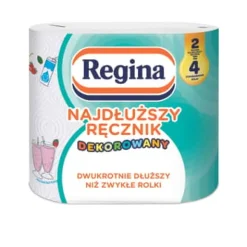 Regina Længste Dekorerede Håndklæde 2 ruller New