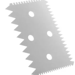Rektangulær konfektureskraber, SERVERET, rustfrit stål, 102x69mm - HENDI 554234 Discount
