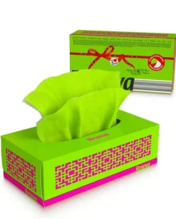 Renova Aftagelige Tissues Grøn 80stk Online