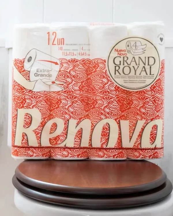 Toiletpapir>Renova Grand Royal 12R toiletpapir