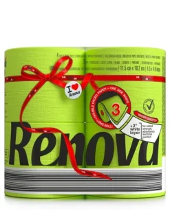 Renova Lime Toiletpapir Duftende 20,7m 3-lags 180 ark 4 ruller Online
