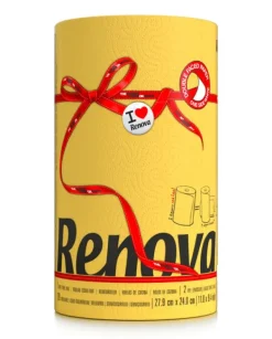 Renova papirhåndklæde gul 1R Outlet