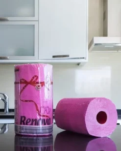 Renova Papirhåndklæde Pink 1R Hot