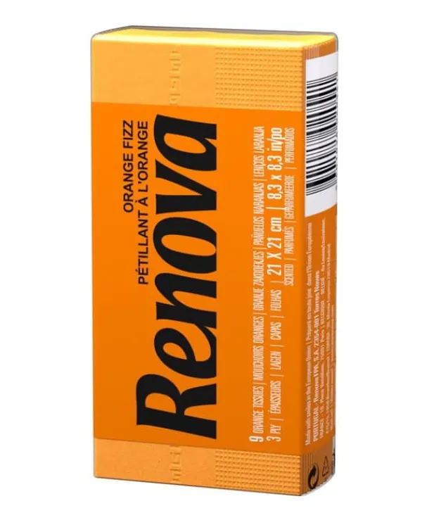 Renova Red label orange serviet 6x9 stk Best