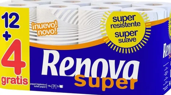 Toiletpapir>Renova Super 16R toiletpapir