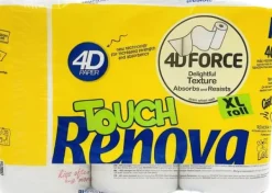 Aftørringspapir>Renova Touch 3R papirhåndklæde