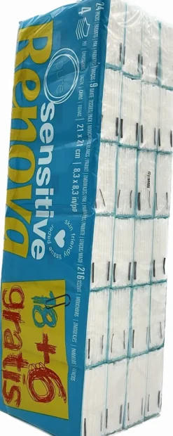 Renova White servietter 18 + 6 pakker Hot