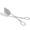 Retro brødtang i zinklegering, bagemaskine, køkkenredskab, firkantet hoved, sølv New