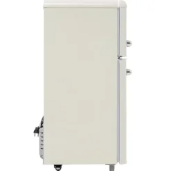 Retro Køleskab, Dobbeltdør, 72L køleskab, 21L fryser, 120 kWh/år, LED-lys, Flerfarvet, Energiklasse E New