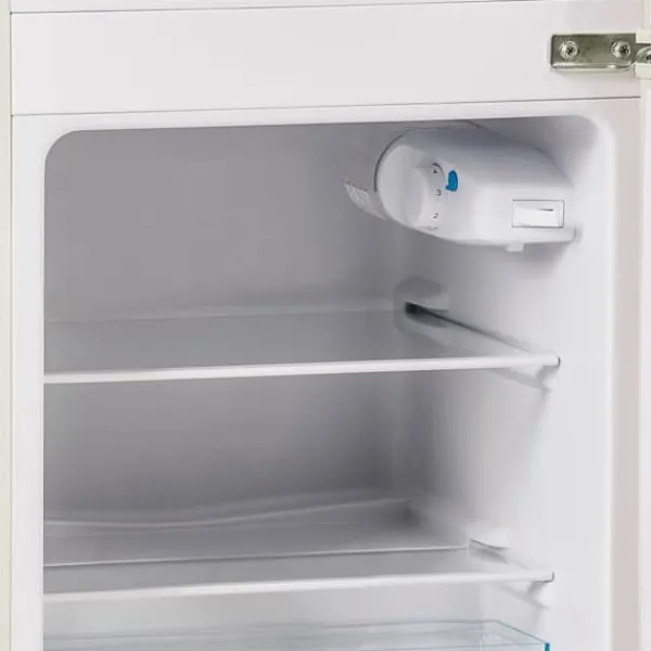 Kombineret Køle- & Fryseskab>Retro Køleskab, Gefrier kombination, 88,8 cm, 60L køleskab, 22L fryser, 102 kWh/år, LED lys, Creme hvid, Energiklasse E