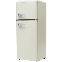 Retro-Køleskab, Køle-/fryseskab, 105,5 cm, 92L, 28L fryser, 116 kWh/år Sale