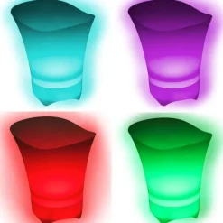 RGB-isspand med LED-belysning COOLER 5L BLUETOOTH-højttaler Outlet