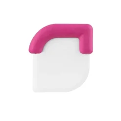Køkkenskrabere>Ridsfri pande og grydeskraber, pink