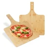 Robust pizzaspade XXL bambus sæt med 2 Discount