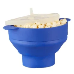 Popcornmaskiner>Robust popcornmaskine i silikone til mikrobølgeovn