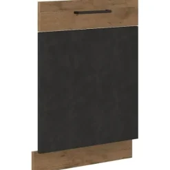 ROCK diskmaskinslucka - Lancelot ek och materegrå - 60 cm New