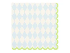 Papirservietter>Rombeformede servietter, blandet, 33x33 cm (1 pakke / 20 stk.)