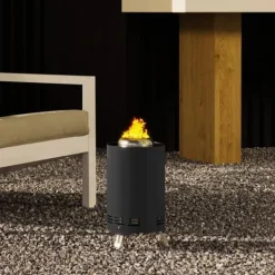 Rootz Fire Bowl - Pejs - Brandskaller - Røgfri forbrænding - Rustfrit stål - Ø16X25CM Best