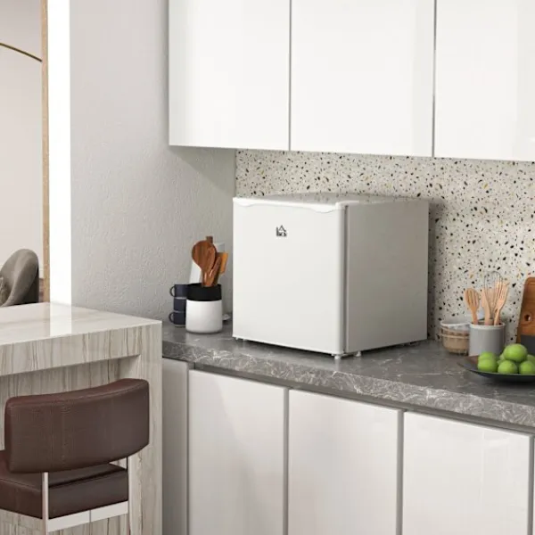 Rootz Mini -Cupboard fryser - kompakt fryser - bærbar køler - 35L kapacitet - 47 cm x 44,2 cm x 48,8 cm Best