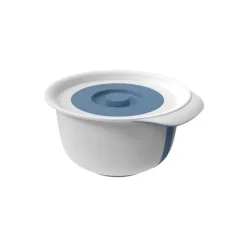 Piskeskåle & Køkkenskåle>Rotho Fresh blandeskål med stænkbeskyttelse 4L Horizon Blue