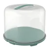 Kagedåser>Rotho Fresh kageæske XL 35,5x34,5x26 cm misteltengrøn/transparent