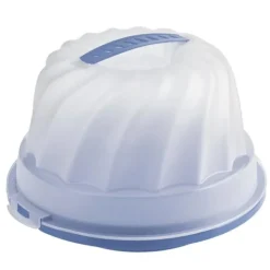 Rotho Gugelhupf Fresh Cake Box Bundt Horizon Blå/Transparent Outlet