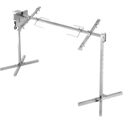 Rotisserigrill, 174x53.5x86 cm, rustfrit stål Best