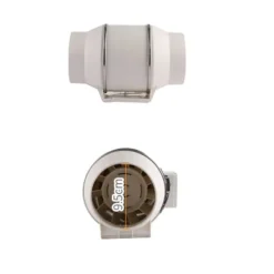 Ventilatorer>Rørvifte, høj luftstrøm, stille drift,HF-100P