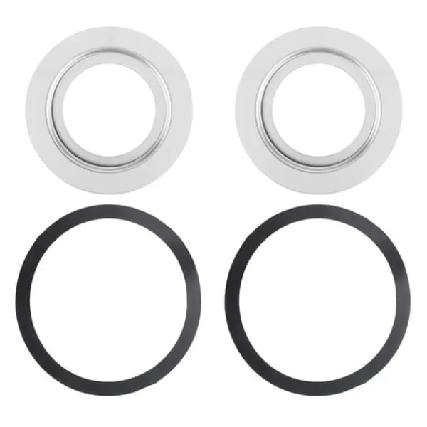 Affaldskværne>Rustfrit stål 180 mm til 114 mm vask Madaffaldskværn Adapter Tilbehør Dele
