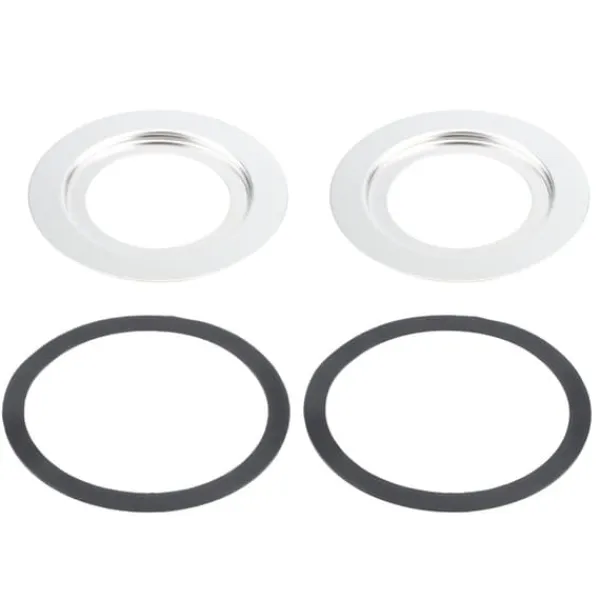 Affaldskværne>Rustfrit stål 180 mm til 114 mm vask Madaffaldskværn Adapter Tilbehør Dele