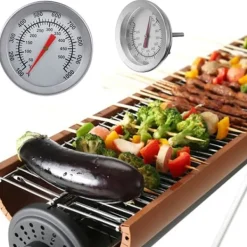Rustfrit Stål Grill Kødtermometer Dial Temperatur Elektronisk Madlavningstemperaturmåler Køkkenredskaber Outlet