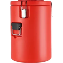Rustfrit stål isoleret dispenser, 4,5 gallon (17,2 liter) til varme og kolde drikke. Perfekt til te og kaffe i restauranter. New