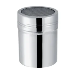 Sockerstrøere>Rustfrit Stål Kakaopulver Shaker Chokolade Flourmelis Shaker Sifter (S)