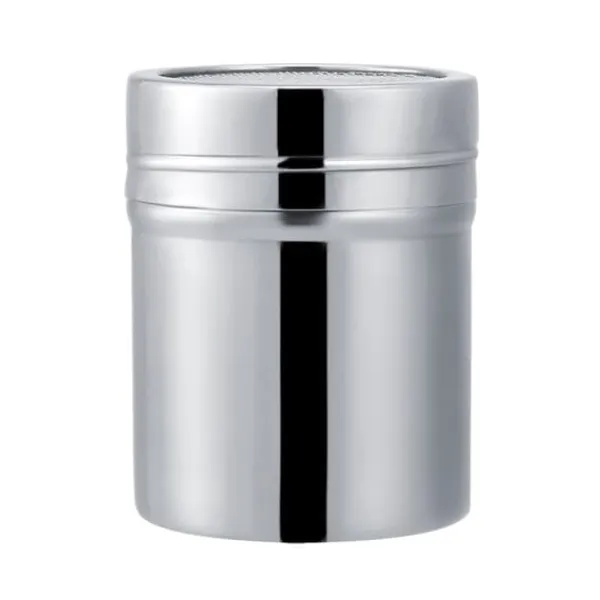 Sockerstrøere>Rustfrit Stål Kakaopulver Shaker Chokolade Flourmelis Shaker Sifter (S)