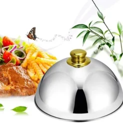 Rustfrit stål madbeskytter til hjemmekøkken, restaurant, café Hot