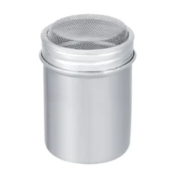 Rustfrit Stål Pulver Shaker Kakao Sukker Kaffe Peber Krydderi (Konkav S) Sale