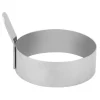 Køkkenforme>Rustfrit Stål Rund Pandekage Ring Spejlægsform Pandekagemaskine Form (L)