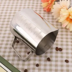 Kaffemaskiner Til God Kaffe>Rustfrit Stål Skummer Cappuccino Mælkekande Mælkeskumkande Latte Art